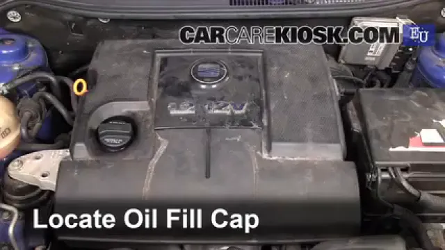 2002 SEAT Ibiza Stella 1.2L 3 Cyl. Aceite Agregar aceite